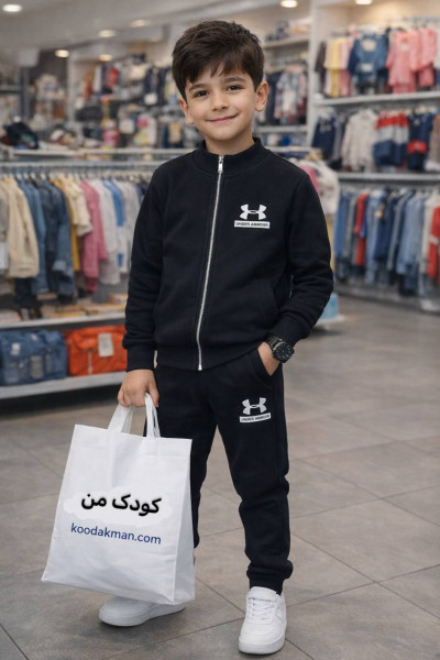 سویشرت شلوار مشکی شارژ شد