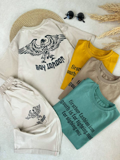 تیشرت شلوارک Boy London سایز 10 تا 13 سال