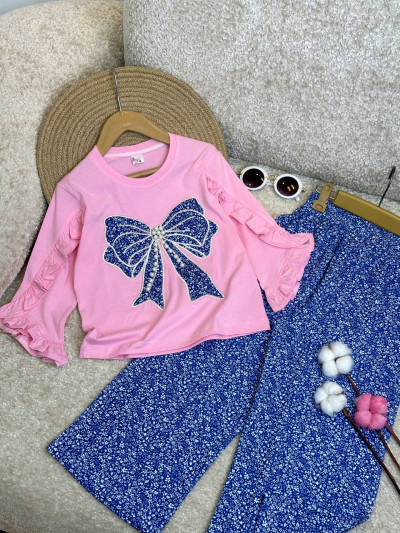 بلوز شلوار مروارید