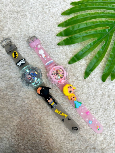 ساعت چراغدار گردان