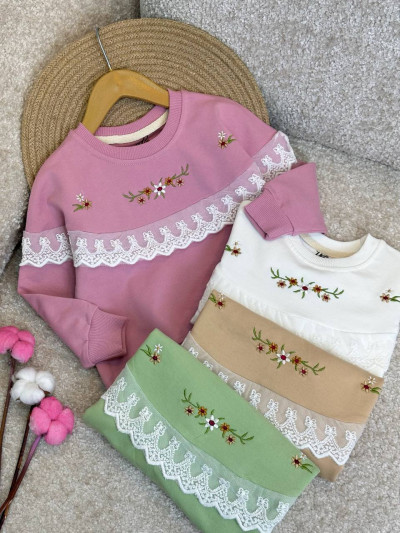 تک بلوز بسیار زیبا سلنا گلدوزی