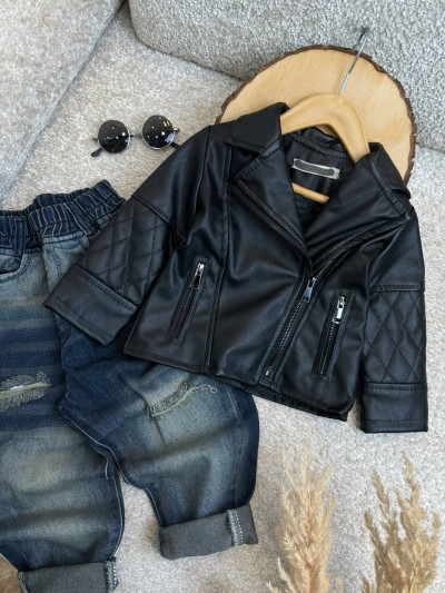 کت چرم کراپی یکتا ویکی